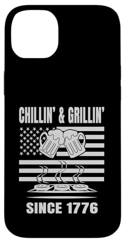 Chillin´ and Grillin´ Since 1776 Bier Grill USA Flage Hülle für iPhone 14 Plus Chillin´ and Grillin´ Since 1776 Bier Grill USA Flage Hülle für iPhone 14 Plus von US Independence Day co. Proud America