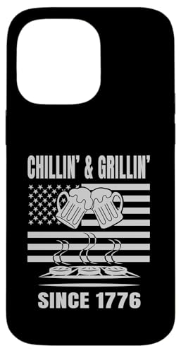 Chillin´ and Grillin´ Since 1776 Bier Grill USA Flage Hülle für iPhone 14 Pro Max Chillin´ and Grillin´ Since 1776 Bier Grill USA Flage Hülle für iPhone 14 Pro Max von US Independence Day co. Proud America
