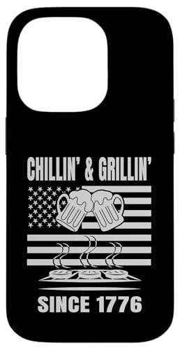Chillin´ and Grillin´ Since 1776 Bier Grill USA Flage Hülle für iPhone 14 Pro Chillin´ and Grillin´ Since 1776 Bier Grill USA Flage Hülle für iPhone 14 Pro von US Independence Day co. Proud America