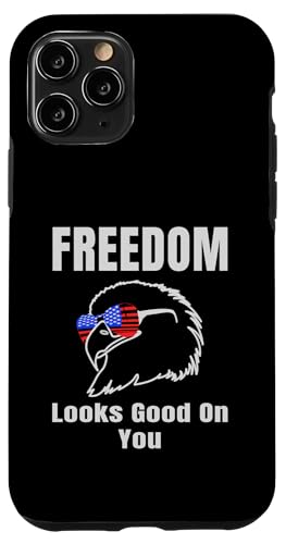 Freedom Looks Good On You American Eagle USA Flage Patriotic Hülle für iPhone 11 Pro Freedom Looks Good On You American Eagle USA Flage Patriotic Hülle für iPhone 11 Pro von US Independence Day co. Proud America