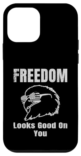 Freedom Looks Good On You American Eagle USA Flage Patriotic Hülle für iPhone 12 mini Freedom Looks Good On You American Eagle USA Flage Patriotic Hülle für iPhone 12 mini von US Independence Day co. Proud America