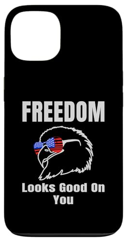 Freedom Looks Good On You American Eagle USA Flage Patriotic Hülle für iPhone 13 von US Independence Day co. Proud America