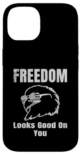 Freedom Looks Good On You American Eagle USA Flage Patriotic Hülle für iPhone 14 Freedom Looks Good On You American Eagle USA Flage Patriotic Hülle für iPhone 14 von US Independence Day co. Proud America