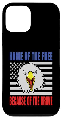 Home Of The Free Because Of The Brave Eagle USA Flage Hülle für iPhone 12 mini Home Of The Free Because Of The Brave Eagle USA Flage Hülle für iPhone 12 mini von US Independence Day co. Proud America