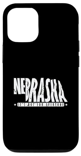 Es ist nicht jedermanns Sache Nebraskas Wilder Westen Hülle für iPhone 12/12 Pro von US States United States USA Country America World