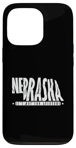 Es ist nicht jedermanns Sache Nebraskas Wilder Westen Hülle für iPhone 13 Pro Es ist nicht jedermanns Sache Nebraskas Wilder Westen Hülle für iPhone 13 Pro von US States United States USA Country America World