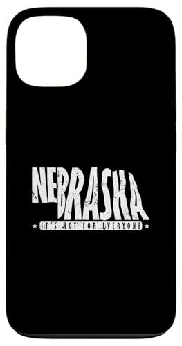 Es ist nicht jedermanns Sache Nebraskas Wilder Westen Hülle für iPhone 13 von US States United States USA Country America World