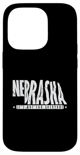 Es ist nicht jedermanns Sache Nebraskas Wilder Westen Hülle für iPhone 14 Pro von US States United States USA Country America World