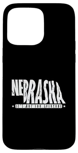 Es ist nicht jedermanns Sache Nebraskas Wilder Westen Hülle für iPhone 15 Pro Max Es ist nicht jedermanns Sache Nebraskas Wilder Westen Hülle für iPhone 15 Pro Max von US States United States USA Country America World