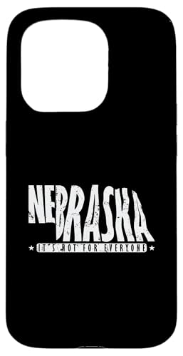 Es ist nicht jedermanns Sache Nebraskas Wilder Westen Hülle für iPhone 15 Pro von US States United States USA Country America World
