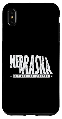 Es ist nicht jedermanns Sache Nebraskas Wilder Westen Hülle für iPhone XS Max von US States United States USA Country America World