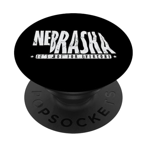 Es ist nicht jedermanns Sache Nebraskas Wilder Westen PopSockets Klebender PopGrip Es ist nicht jedermanns Sache Nebraskas Wilder Westen PopSockets Klebender PopGrip von US States United States USA Country America World