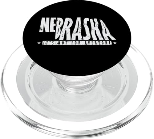 Es ist nicht jedermanns Sache Nebraskas Wilder Westen PopSockets PopGrip für MagSafe Es ist nicht jedermanns Sache Nebraskas Wilder Westen PopSockets PopGrip für MagSafe von US States United States USA Country America World