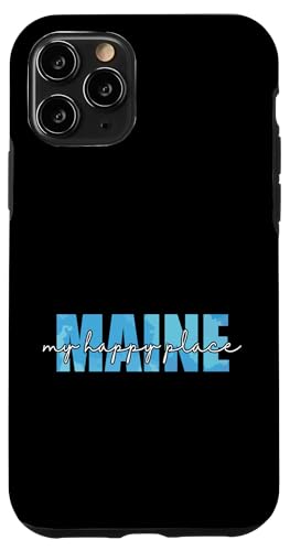 Maine, mein glücklicher Ort Hülle für iPhone 11 Pro von US States United States USA Country America World
