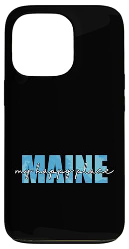 Maine, mein glücklicher Ort Hülle für iPhone 13 Pro von US States United States USA Country America World