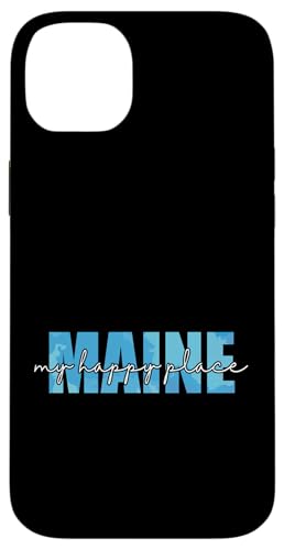 Maine, mein glücklicher Ort Hülle für iPhone 14 Plus von US States United States USA Country America World