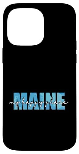 Maine, mein glücklicher Ort Hülle für iPhone 14 Pro Max von US States United States USA Country America World