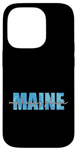 Maine, mein glücklicher Ort Hülle für iPhone 14 Pro von US States United States USA Country America World