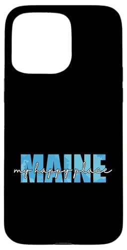 Maine, mein glücklicher Ort Hülle für iPhone 15 Pro Max von US States United States USA Country America World