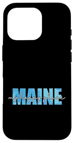 Maine, mein glücklicher Ort Hülle für iPhone 16 Pro von US States United States USA Country America World