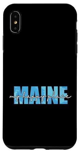 Maine, mein glücklicher Ort Hülle für iPhone XS Max von US States United States USA Country America World
