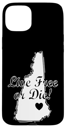 New Hampshire Lebe frei oder stirb Hülle für iPhone 15 Plus von US States United States USA Country America World