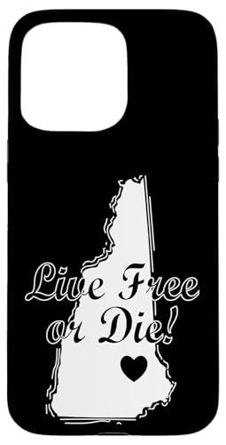New Hampshire Lebe frei oder stirb Hülle für iPhone 15 Pro Max von US States United States USA Country America World