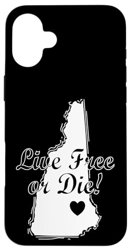 New Hampshire Lebe frei oder stirb Hülle für iPhone 16 Plus von US States United States USA Country America World