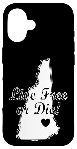 New Hampshire Lebe frei oder stirb Hülle für iPhone 16 von US States United States USA Country America World