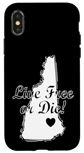 New Hampshire Lebe frei oder stirb Hülle für iPhone X/XS von US States United States USA Country America World