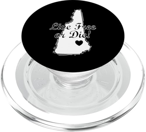 New Hampshire Lebe frei oder stirb PopSockets PopGrip für MagSafe New Hampshire Lebe frei oder stirb PopSockets PopGrip für MagSafe von US States United States USA Country America World