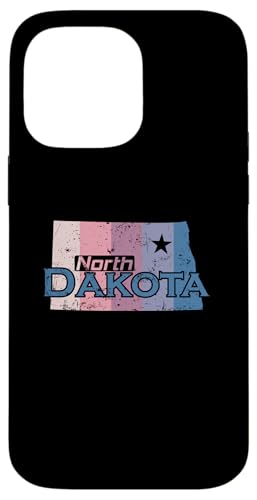 North Dakota USA Staatskarte Hülle für iPhone 14 Pro Max North Dakota USA Staatskarte Hülle für iPhone 14 Pro Max von US States United States USA Country America World