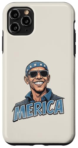 Barack Obama 4. Juli Merica Hülle für iPhone 11 Pro Max Barack Obama 4. Juli Merica Hülle für iPhone 11 Pro Max von USA Funny apparel for the holidays