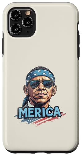 Barack Obama 4. Juli Merica Hülle für iPhone 11 Pro Max Barack Obama 4. Juli Merica Hülle für iPhone 11 Pro Max von USA Funny apparel for the holidays