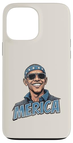 Barack Obama 4. Juli Merica Hülle für iPhone 13 Pro Max Barack Obama 4. Juli Merica Hülle für iPhone 13 Pro Max von USA Funny apparel for the holidays