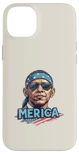 Barack Obama 4. Juli Merica Hülle für iPhone 14 Plus Barack Obama 4. Juli Merica Hülle für iPhone 14 Plus von USA Funny apparel for the holidays