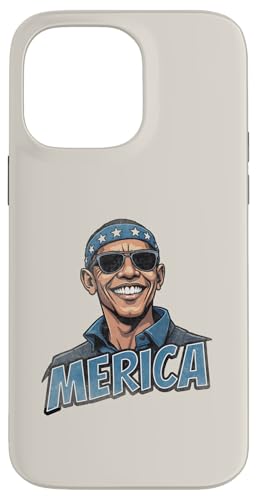 Barack Obama 4. Juli Merica Hülle für iPhone 14 Pro Max Barack Obama 4. Juli Merica Hülle für iPhone 14 Pro Max von USA Funny apparel for the holidays