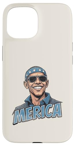 Barack Obama 4. Juli Merica Hülle für iPhone 15 Barack Obama 4. Juli Merica Hülle für iPhone 15 von USA Funny apparel for the holidays
