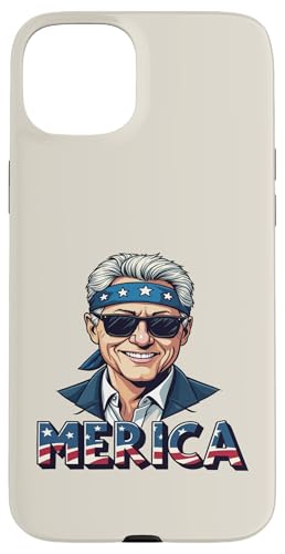 Bill Clinton 4. Juli Merica Hülle für iPhone 15 Plus Bill Clinton 4. Juli Merica Hülle für iPhone 15 Plus von USA Funny apparel for the holidays