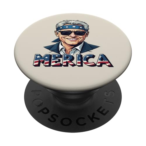 Bill Clinton 4. Juli Merica PopSockets Klebender PopGrip Bill Clinton 4. Juli Merica PopSockets Klebender PopGrip von USA Funny apparel for the holidays