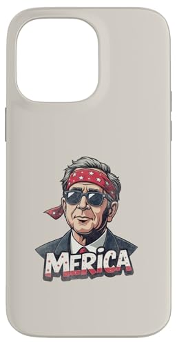 George Bush 4. Juli Merica Hülle für iPhone 14 Pro Max George Bush 4. Juli Merica Hülle für iPhone 14 Pro Max von USA Funny apparel for the holidays