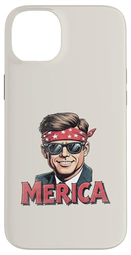 John F. Kennedy 4. Juli Merica Hülle für iPhone 14 Plus von USA Funny apparel for the holidays