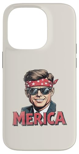 John F. Kennedy 4. Juli Merica Hülle für iPhone 14 Pro von USA Funny apparel for the holidays