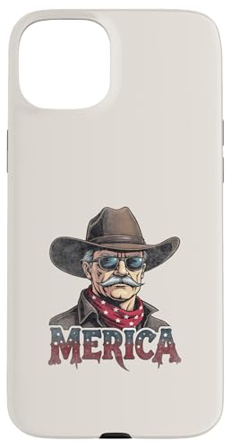 Theodore Roosevelt 4. Juli Merica Hülle für iPhone 15 Plus von USA Funny apparel for the holidays