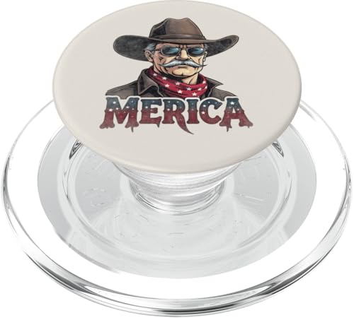Theodore Roosevelt 4. Juli Merica PopSockets PopGrip für MagSafe Theodore Roosevelt 4. Juli Merica PopSockets PopGrip für MagSafe von USA Funny apparel for the holidays