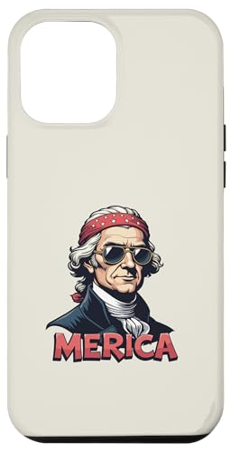 Thomas Jefferson 4. Juli Merica Hülle für iPhone 12 Pro Max von USA Funny apparel for the holidays