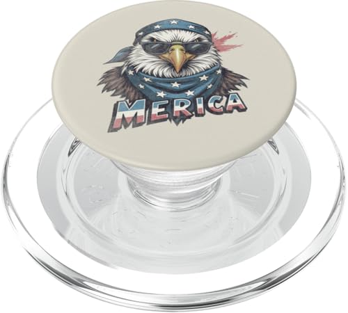 Vintage American Weißkopfseeadler 4. Juli Merica PopSockets PopGrip für MagSafe Vintage American Weißkopfseeadler 4. Juli Merica PopSockets PopGrip für MagSafe von USA Funny apparel for the holidays