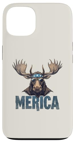 Vintage Elch 4. Juli Merica Hülle für iPhone 13 Vintage Elch 4. Juli Merica Hülle für iPhone 13 von USA Funny apparel for the holidays