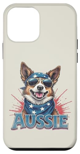Vintage Australian Cattle Dog 4. Juli Merica Hülle für iPhone 12 mini Vintage Australian Cattle Dog 4. Juli Merica Hülle für iPhone 12 mini von USA Funny dog apparel for the holidays