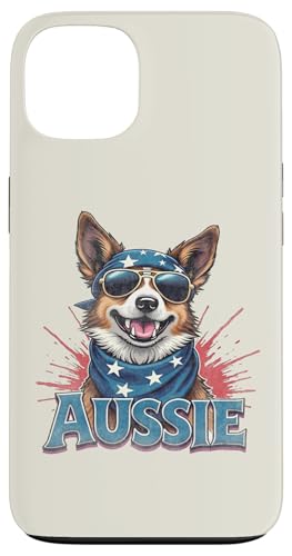Vintage Australian Cattle Dog 4. Juli Merica Hülle für iPhone 13 Vintage Australian Cattle Dog 4. Juli Merica Hülle für iPhone 13 von USA Funny dog apparel for the holidays